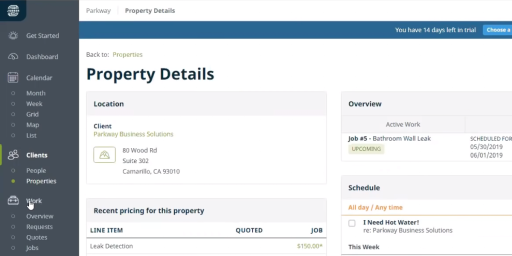 Property Details of Jobber