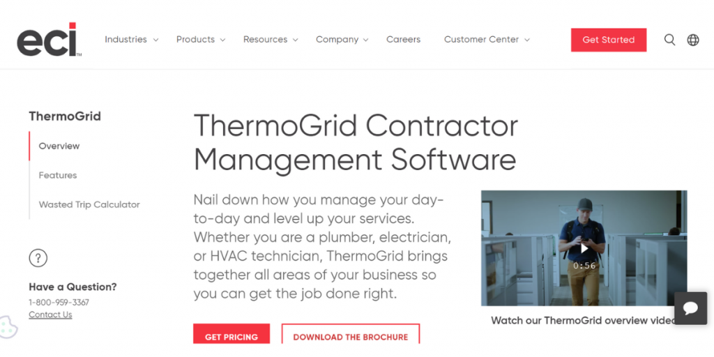 Webpage of ThermoGrid