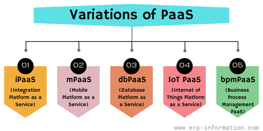 Variations of PaaS