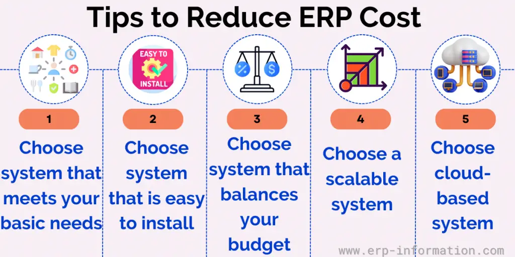 Tips to Reduce ERP Cost 