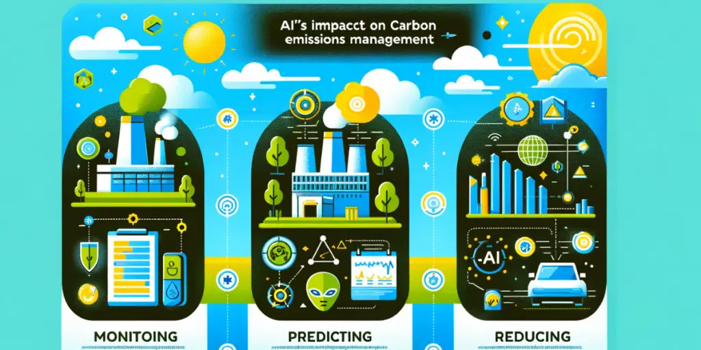 How does AI work in carbon emissions?