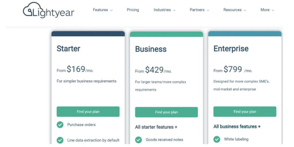 Pricing of Lightyear