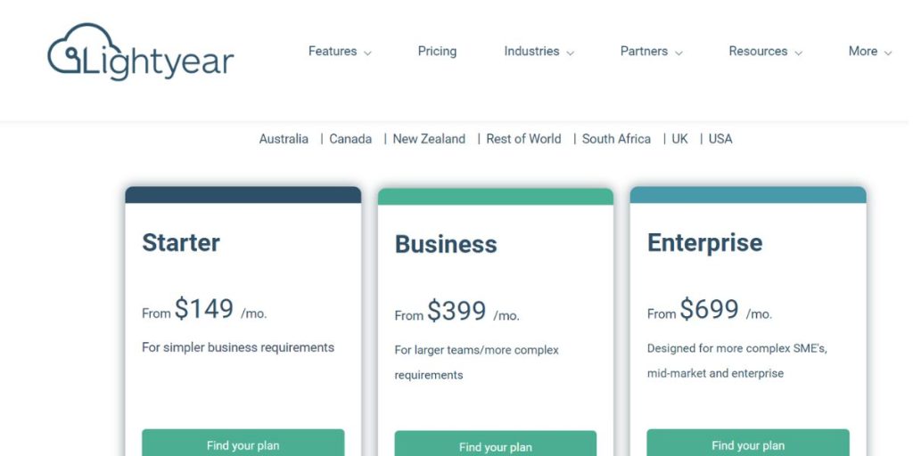 Pricing of Lightyear