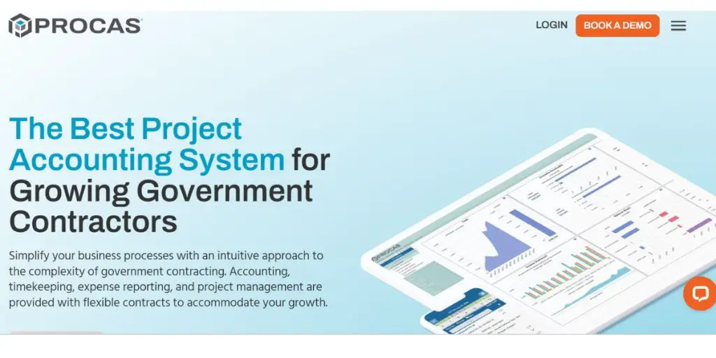 Webpage of Procas