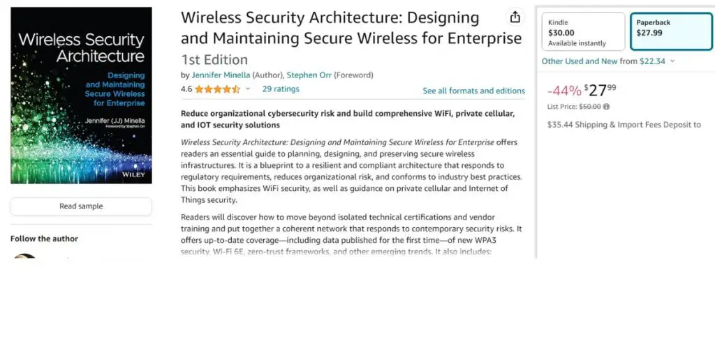Wireless Security Architecture