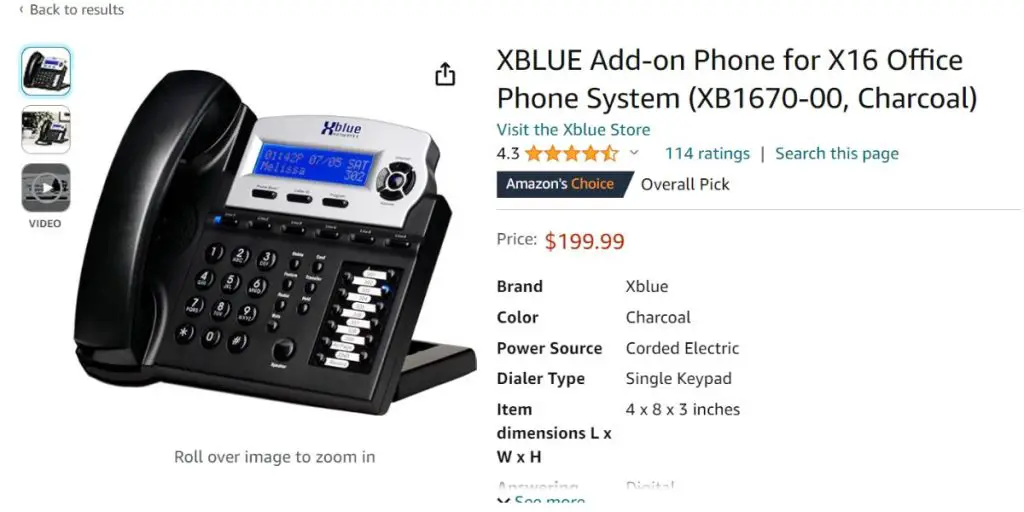 XBLUE X16